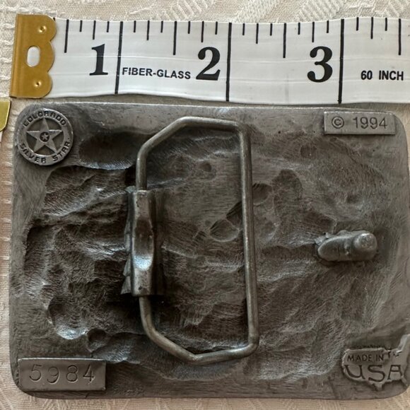 New Mexico Pueblo Vintage Buckle - Picture 2 of 2